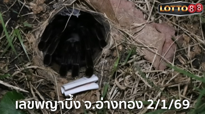 เลขพญาบึ้ง จ.อ่างทอง 2/1/69
