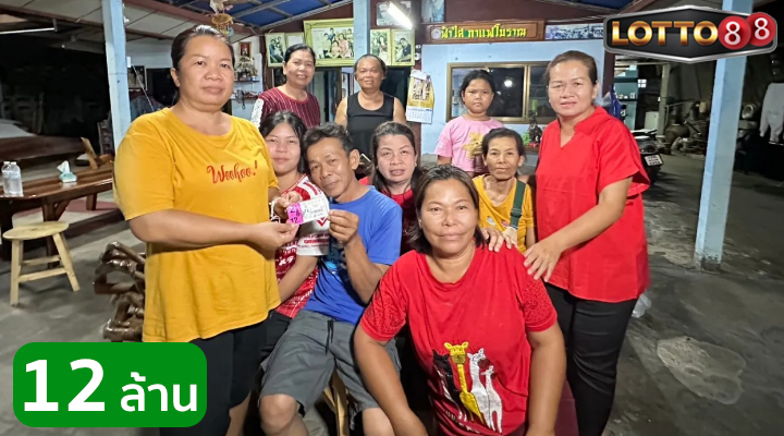 เจ้าของร้านกาแฟ ถูกรางวัลที่ 1